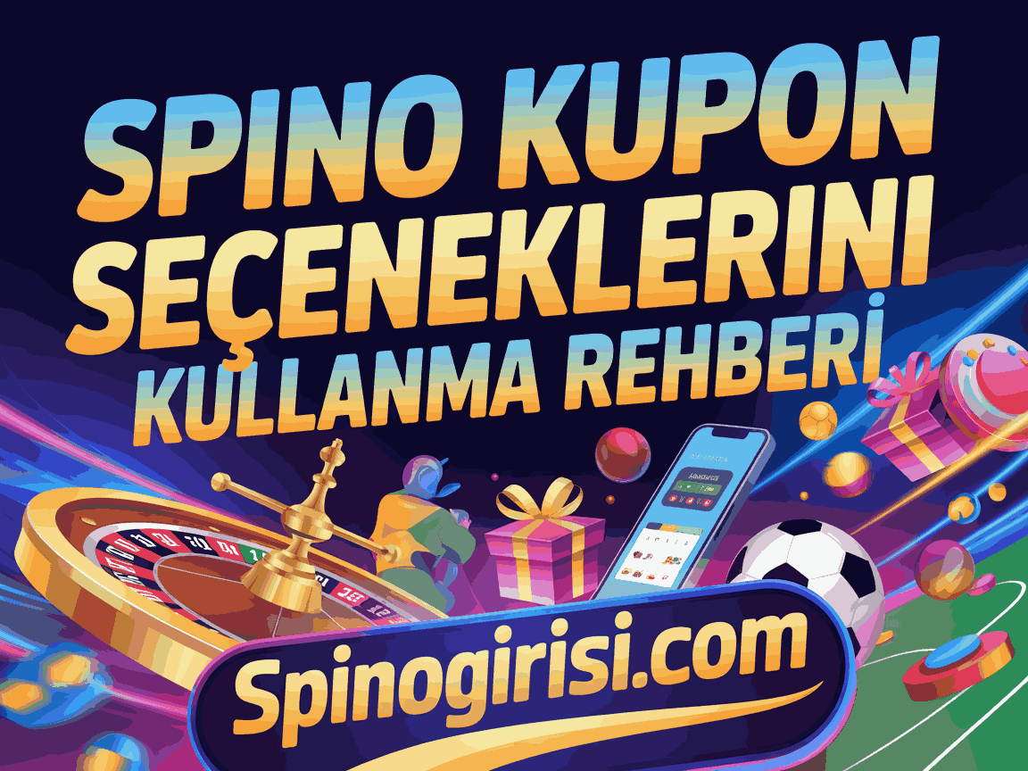 Spino Kupon Seçeneklerini Kullanma Rehberi