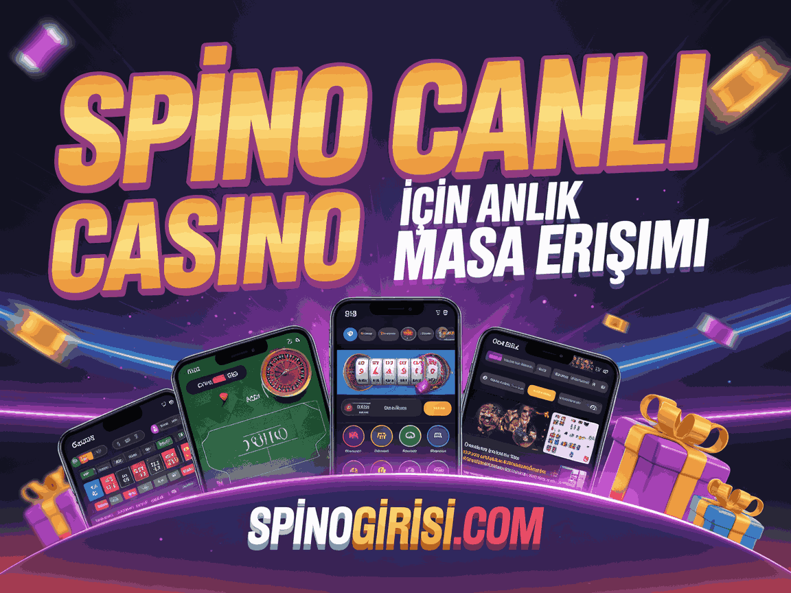 Spino Canlı Casino İçin Anlık Masa Erişimi