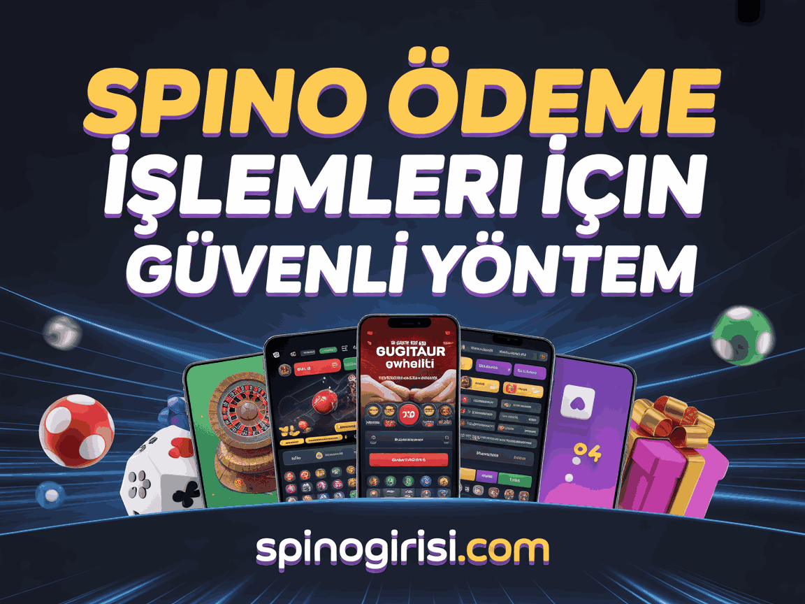 Spino Ödeme İşlemleri İçin Güvenli Yöntem